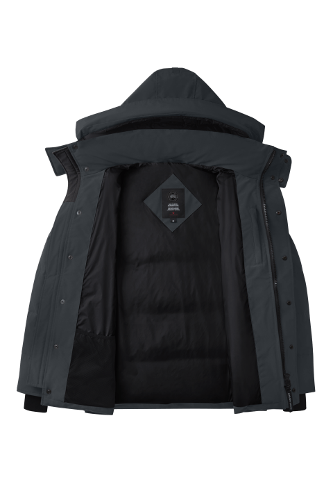 Canada Goose - Wyndham Parka - Black/Black Label. Shop Men's Coats