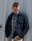 Kato The Anvil Shirt JK WFace Denim Dark Indigo-Men's Jackets-Brooklyn-Vancouver-Yaletown-Canada