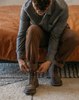 Kato The Axe Chino Denit Brown-Men's Pants-Brooklyn-Vancouver-Yaletown-Canada