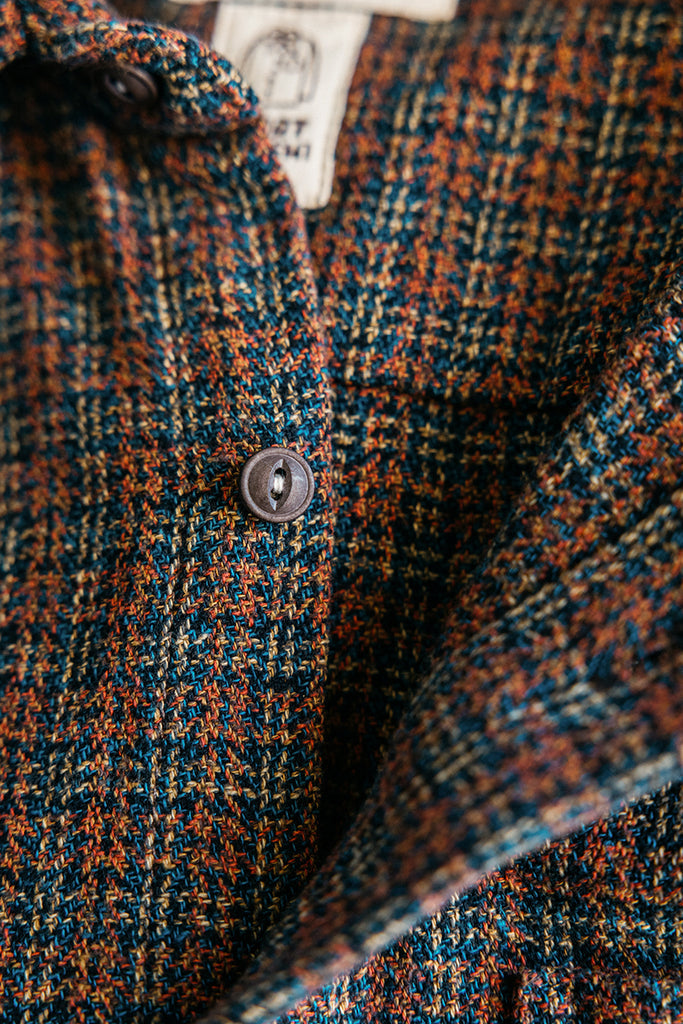 Kato Shirt The Ripper LS Triple Lowtwist Brick Red-Men&#39;s Shirts-Brooklyn-Vancouver-Yaletown-Canada