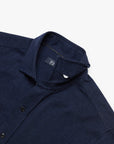 34 Heritage Shirt Structured Shirt Navy Blue-Men's Shirts-Brooklyn-Vancouver-Yaletown-Canada