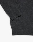 34 Heritage Sweater Cashmere Crew Neck Charcoal-Men's Sweaters-Brooklyn-Vancouver-Yaletown-Canada