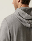 34 Heritage French Terry Hoodie Grey Melange-Men's Sweatshirts-Brooklyn-Vancouver-Yaletown-Canada