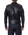 Schott CORE Cowhide Perfecto Leather Jacket-Men's Leather Jackets-Brooklyn-Vancouver-Yaletown-Canada