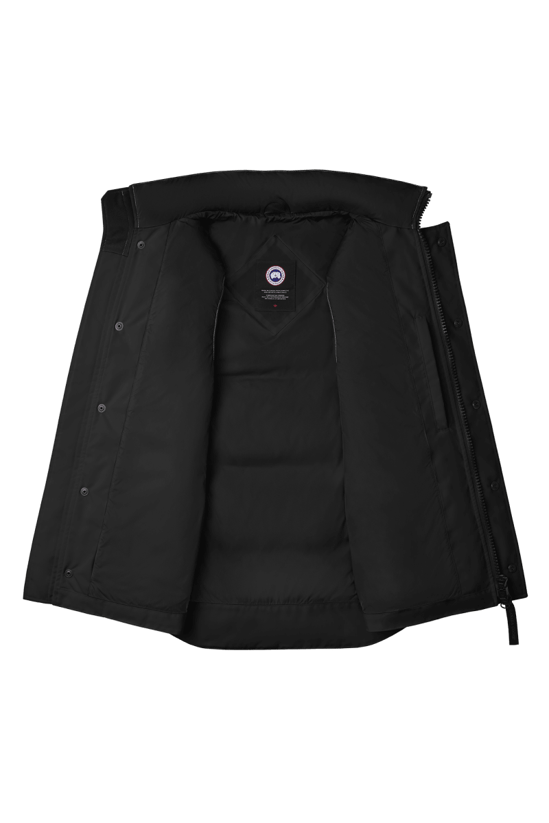 Canada Goose Mens Garson Black Label Vest Black SS24-Men&#39;s Jackets-Brooklyn-Vancouver-Yaletown-Canada