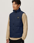 Canada Goose Mens Garson Black Label Vest Atlantic Navy SS24-Men's Jackets-Brooklyn-Vancouver-Yaletown-Canada