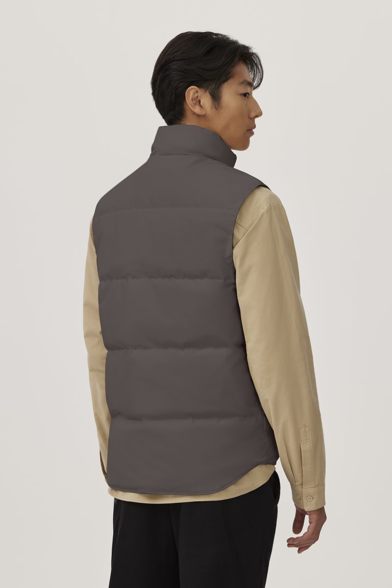 Canada Goose Mens Garson Black Label Vest Coastal Grey SS24-Men&#39;s Jackets-Brooklyn-Vancouver-Yaletown-Canada