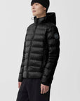 Canada Goose Crofton Black Disc Hoody Black SS24-Men's Coats-Brooklyn-Vancouver-Yaletown-Canada