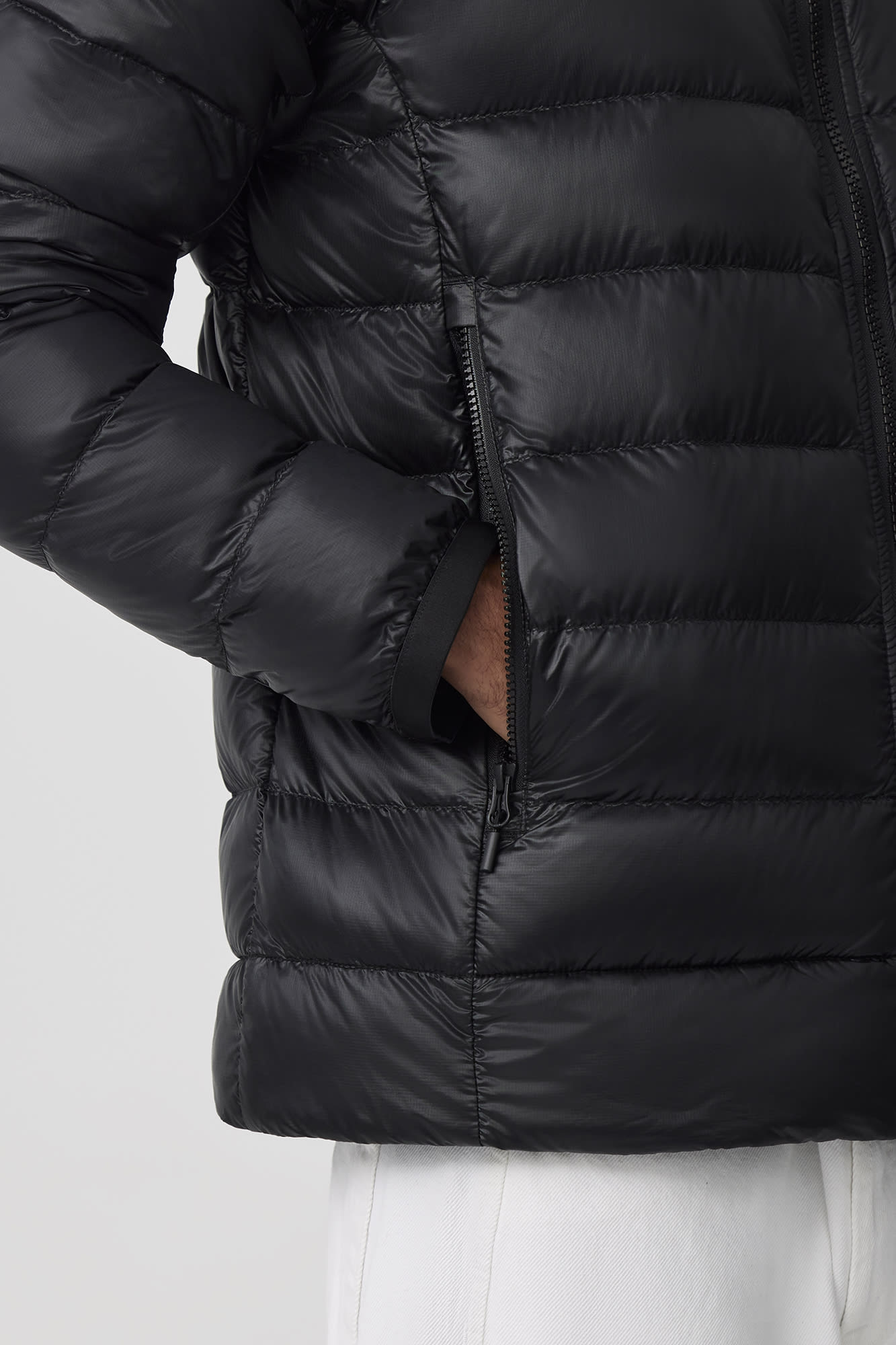 Canada Goose Crofton Black Disc Jacket Black SS24-Men&#39;s Coats-Brooklyn-Vancouver-Yaletown-Canada