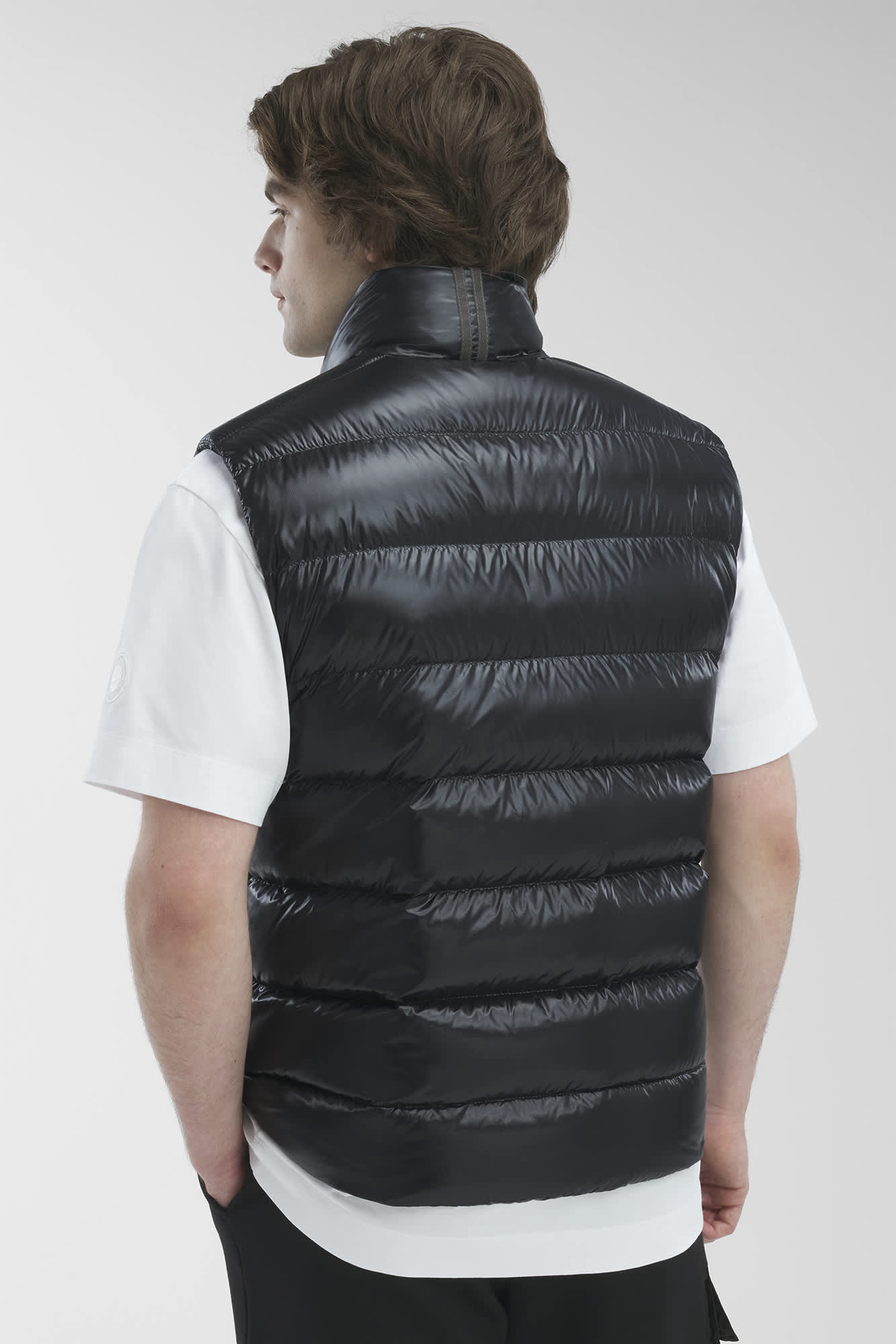 Canada Goose Crofton Vest Black SS24-Men&#39;s Jackets-Brooklyn-Vancouver-Yaletown-Canada