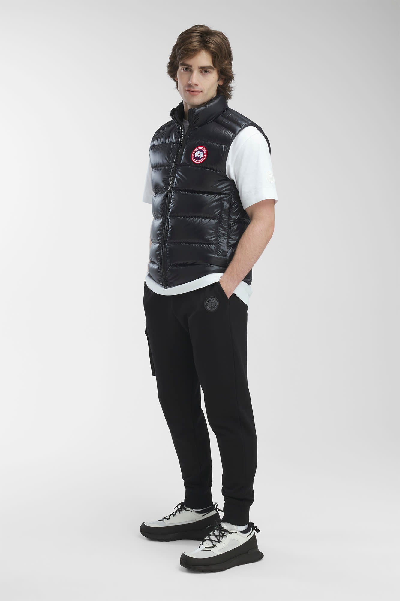 Canada Goose Crofton Vest Black SS24-Men&#39;s Jackets-Brooklyn-Vancouver-Yaletown-Canada