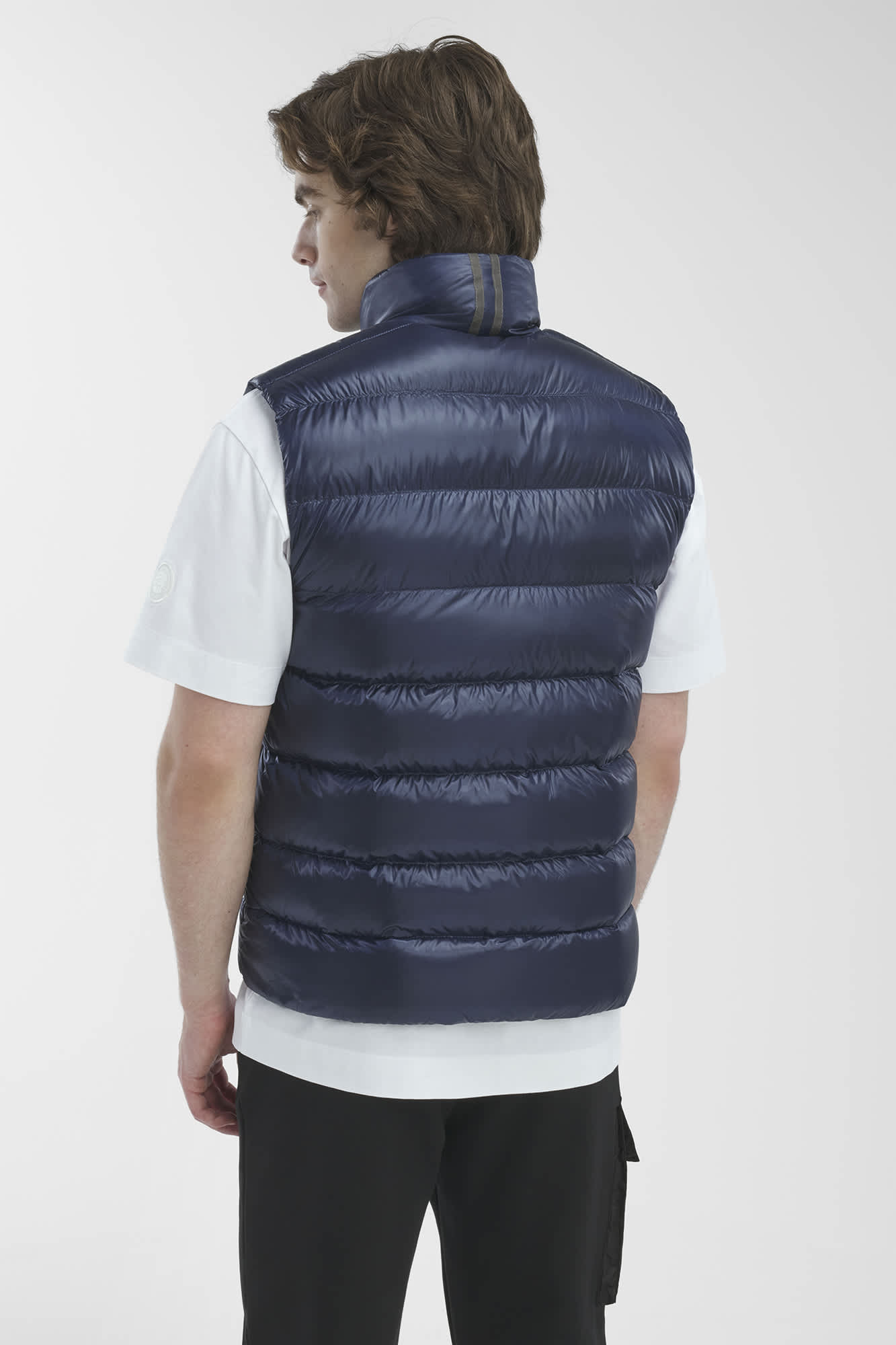 Canada Goose Crofton Vest Atlantic Navy SS24-Men&#39;s Jackets-Brooklyn-Vancouver-Yaletown-Canada