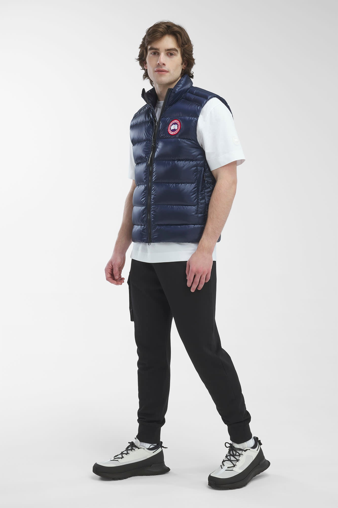 Canada Goose Crofton Vest Atlantic Navy SS24-Men&#39;s Jackets-Brooklyn-Vancouver-Yaletown-Canada