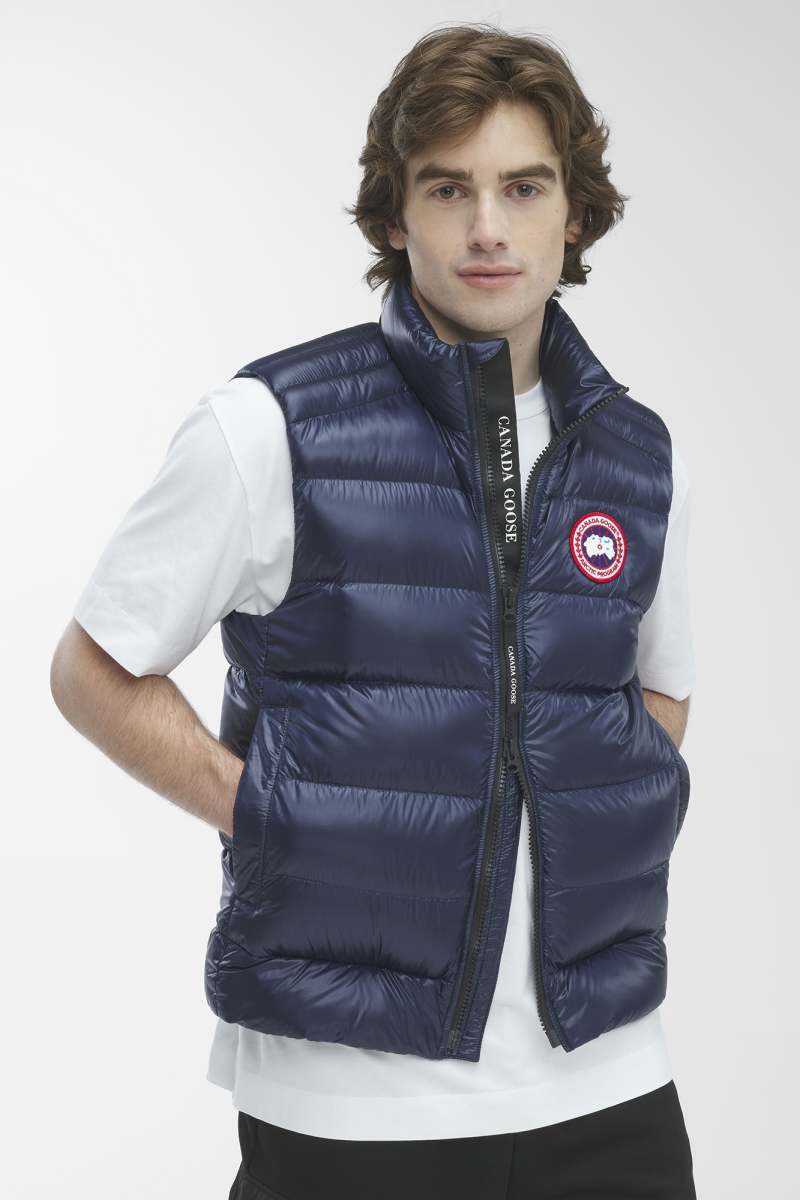 Canada Goose Crofton Vest Atlantic Navy SS24-Men's Jackets-Brooklyn-Vancouver-Yaletown-Canada