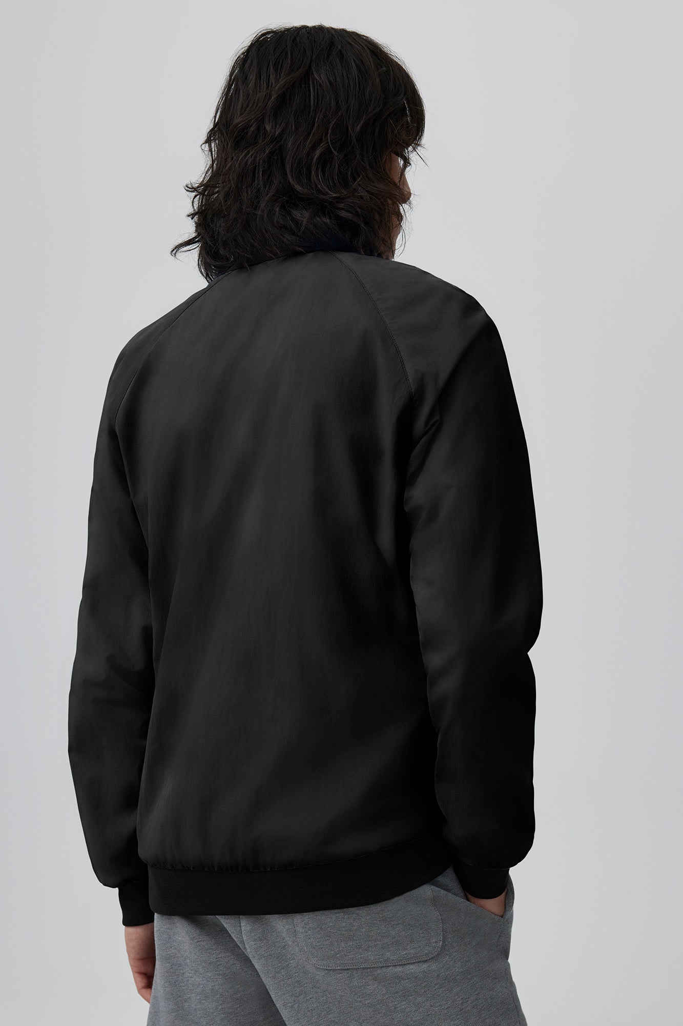 Canada Goose Faber Black Disc Bomber Black SS24-Men&#39;s Coats-Brooklyn-Vancouver-Yaletown-Canada