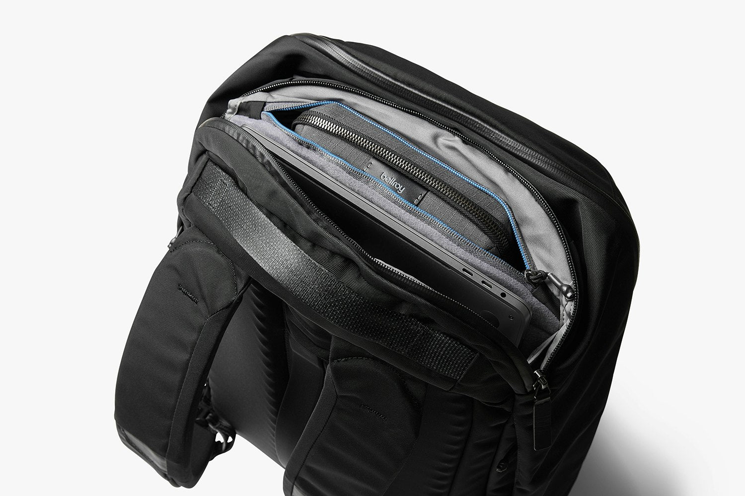 Bellroy Transit Backpack Plus Black SS24-Men's Bags-Brooklyn-Vancouver-Yaletown-Canada