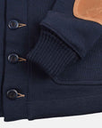 Dehen Shawl Sweater Coat 2.0 Dark Navy FW24-Men's Sweaters-Brooklyn-Vancouver-Yaletown-Canada