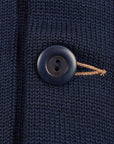 Dehen Shawl Sweater Coat 2.0 Dark Navy FW24-Men's Sweaters-Brooklyn-Vancouver-Yaletown-Canada