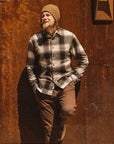 Kato The Axe Chino Denit Brown-Men's Pants-Brooklyn-Vancouver-Yaletown-Canada