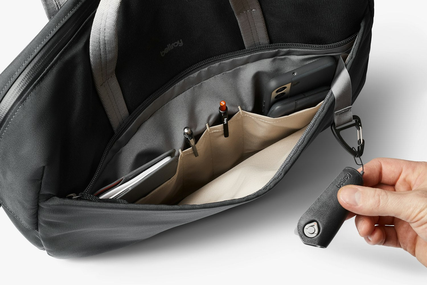 Bellroy Via Work Bag (Tech Briefcase) Slate-Men&#39;s Bags-Brooklyn-Vancouver-Yaletown-Canada