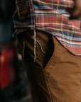 Kato Jacket The Brace Vtg Diam 7 Oz Plaid Ruby-Men's Shirts-Brooklyn-Vancouver-Yaletown-Canada