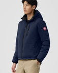 Canada Goose Lodge Hoody Atlantic Navy SS24-Men's Coats-Brooklyn-Vancouver-Yaletown-Canada