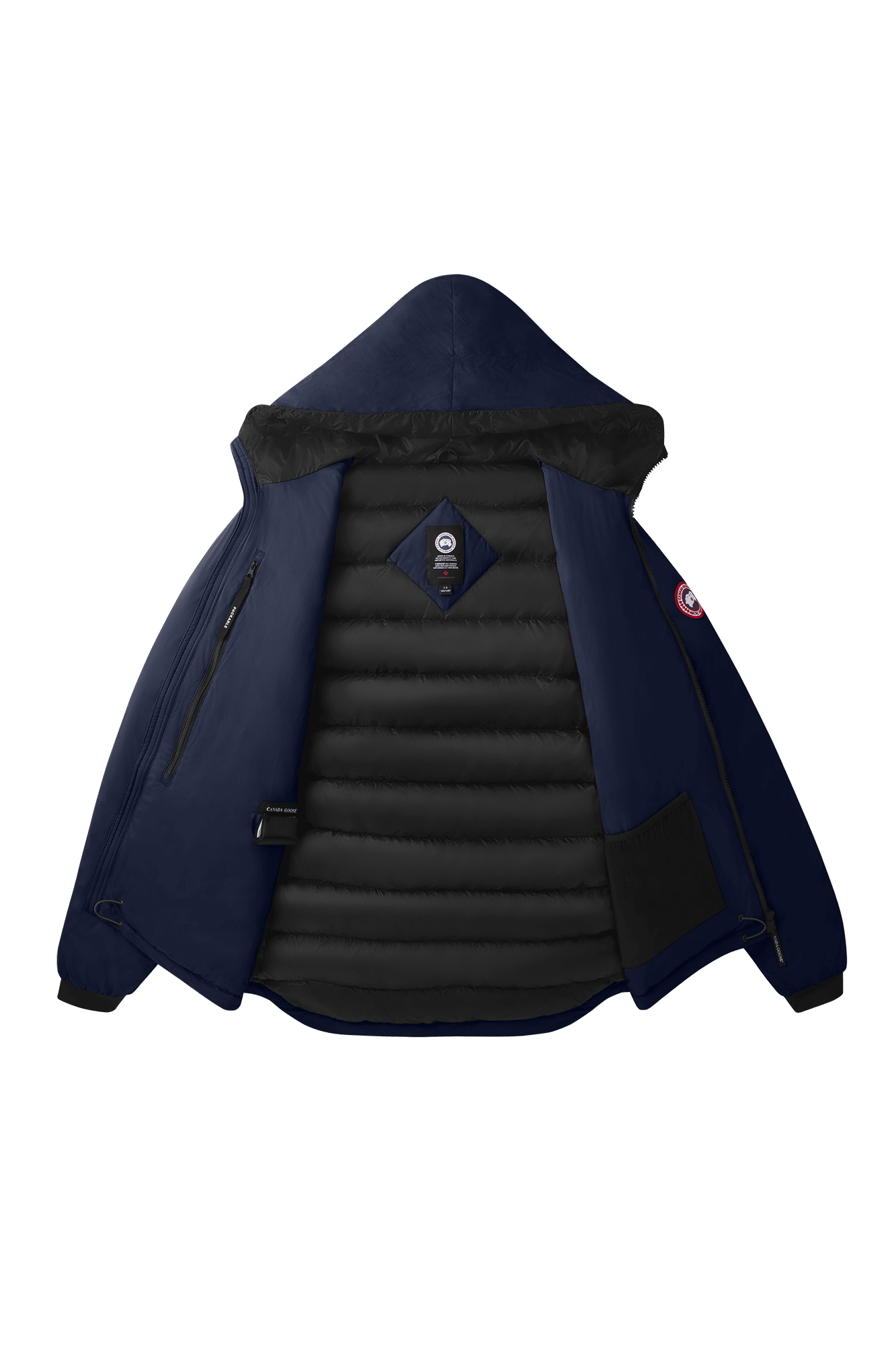 Canada Goose Lodge Hoody Atlantic Navy SS24-Men&#39;s Coats-Brooklyn-Vancouver-Yaletown-Canada