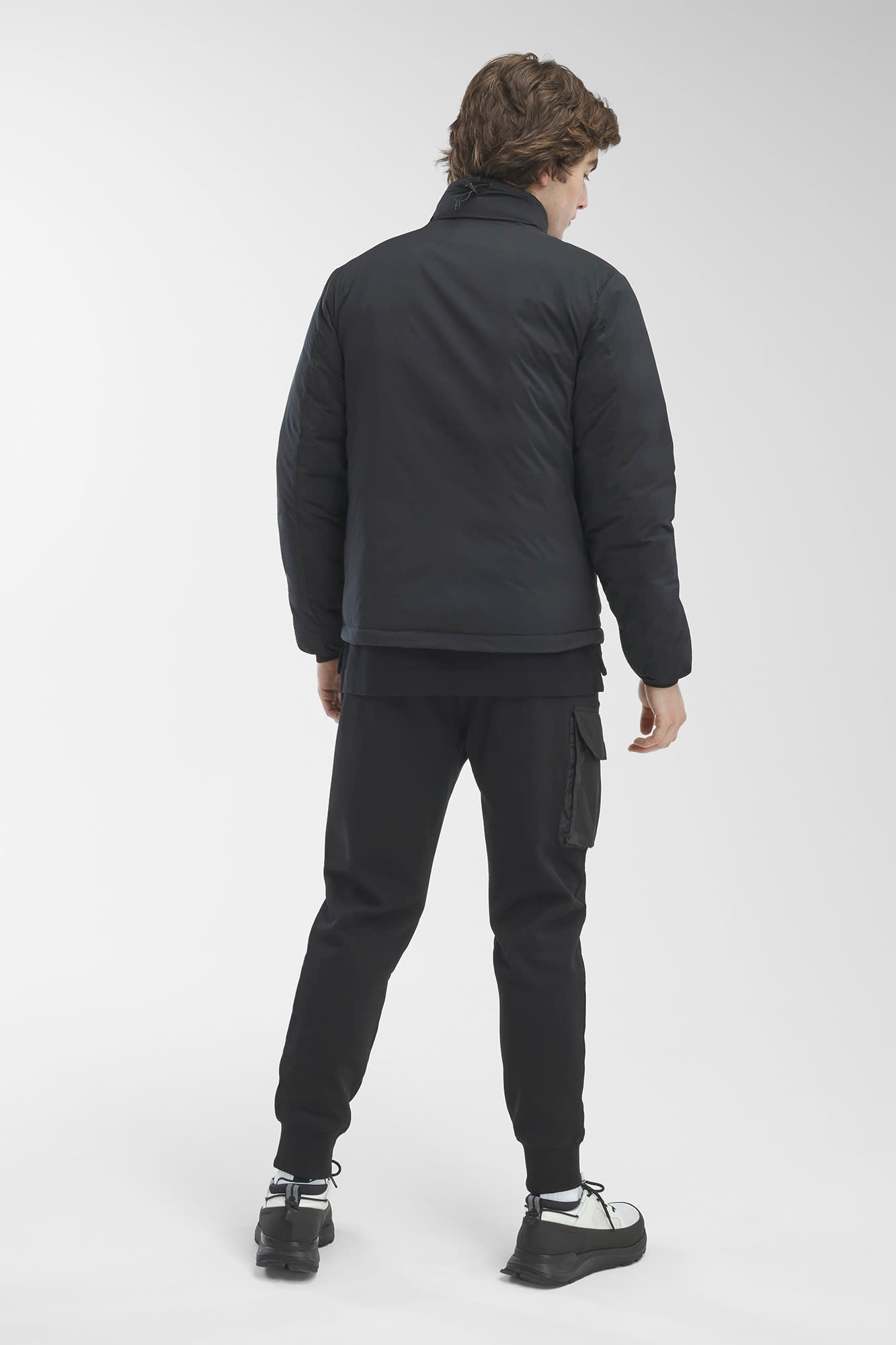 Canada Goose Lodge R Black Disc Jacket Black SS24-Men&#39;s Coats-Brooklyn-Vancouver-Yaletown-Canada