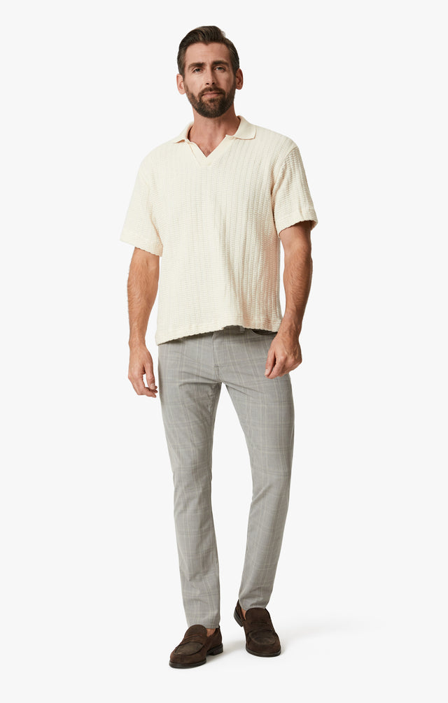 34 Heritage Courage Checked Pants Grey SS24-Men&#39;s Pants-Brooklyn-Vancouver-Yaletown-Canada