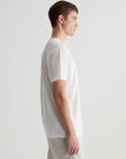 AG Bryce Crew Tee Pearl White SS24-Men's T-Shirts-Brooklyn-Vancouver-Yaletown-Canada