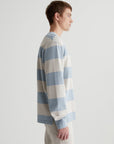 AG Wade LS Crew Tee Spring Showers Pebble Creek SS24-Men's T-Shirts-Brooklyn-Vancouver-Yaletown-Canada