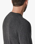 34 Heritage Sweater Cashmere Crew Neck Charcoal-Men's Sweaters-Brooklyn-Vancouver-Yaletown-Canada