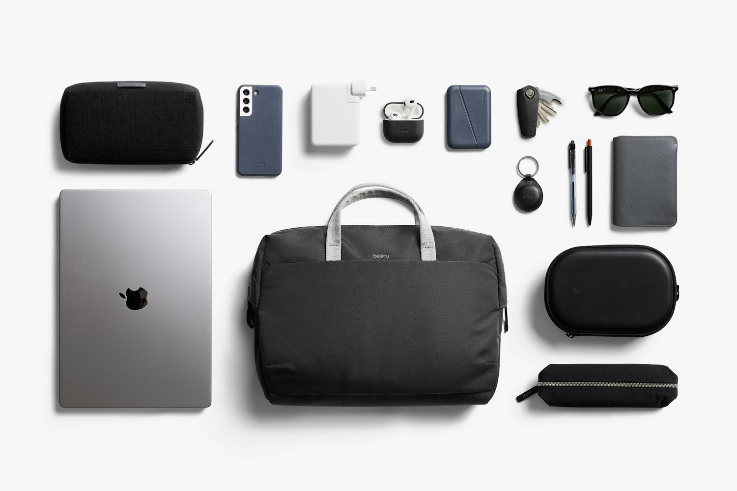 Bellroy Via Work Bag (Tech Briefcase) Slate-Men&#39;s Bags-Brooklyn-Vancouver-Yaletown-Canada