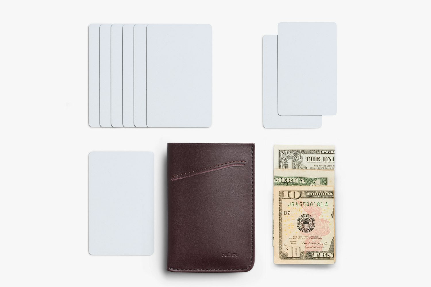 Bellroy Card Sleeve (Second Edition) Deep Plum-Men&#39;s Accessories-Brooklyn-Vancouver-Yaletown-Canada