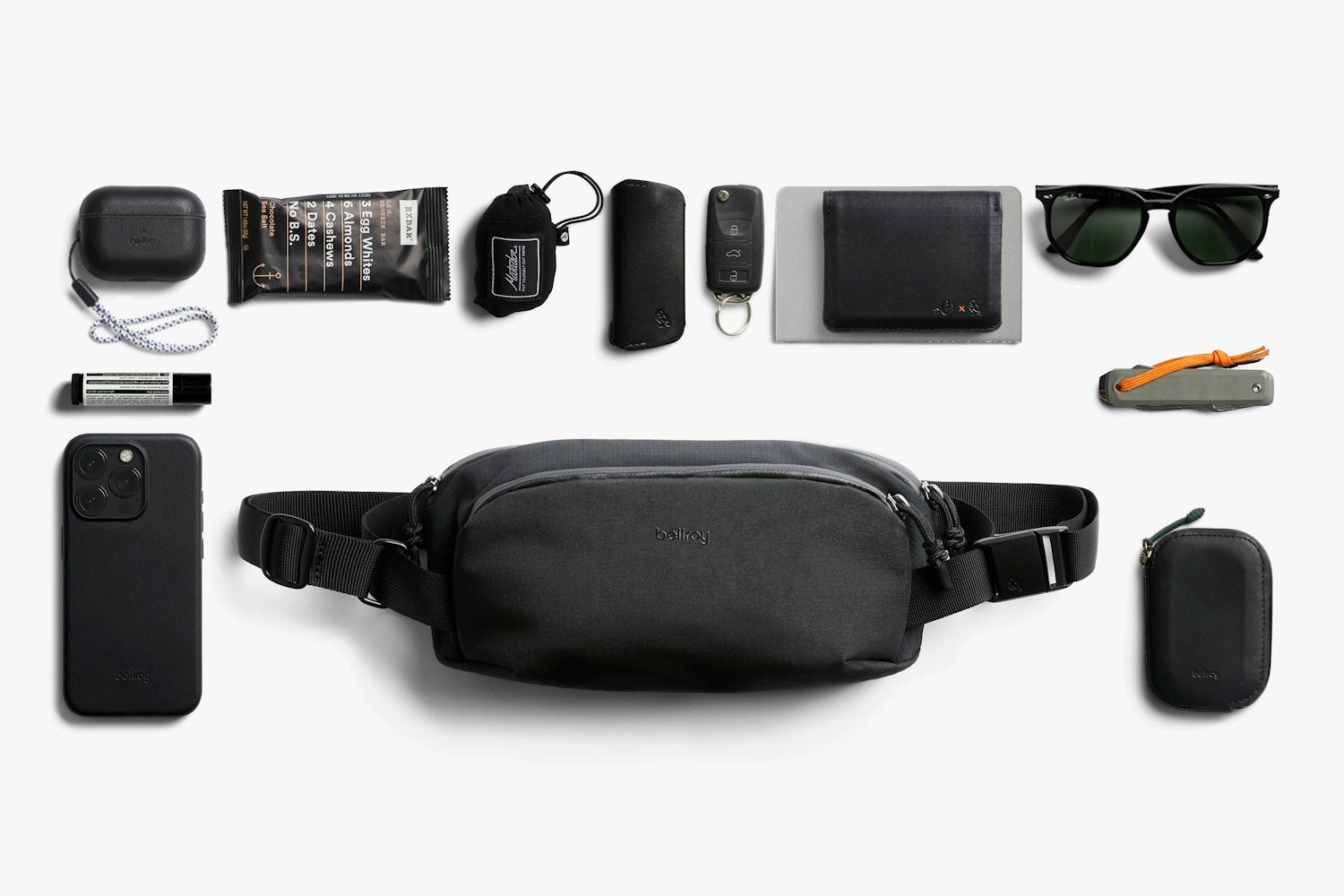 Bellroy Venture Ready Sling 2.5L Black-Men&#39;s Bags-Brooklyn-Vancouver-Yaletown-Canada