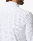 34 Heritage Diamond Dot Shirt White SS24-Men's Shirts-Brooklyn-Vancouver-Yaletown-Canada