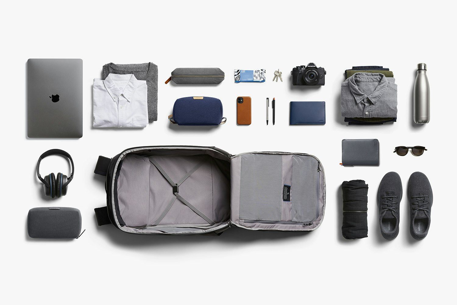 Bellroy Transit Backpack Plus Black SS24-Men&#39;s Bags-Brooklyn-Vancouver-Yaletown-Canada