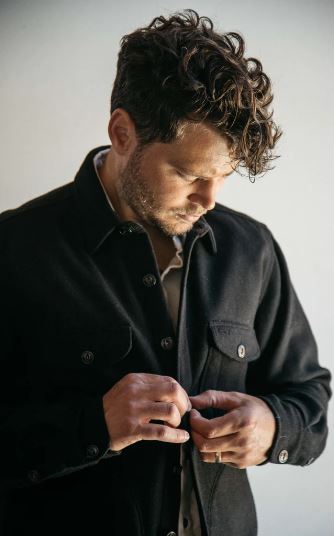 Kato-The Anvil Melton Light Jacket-Black FW23-Men&#39;s Jackets-Yaletown-Vancouver-Surrey-Canada