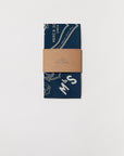 Merz Accessories Cotton Bandana Ink Blue-Men's Accessories-Brooklyn-Vancouver-Yaletown-Canada