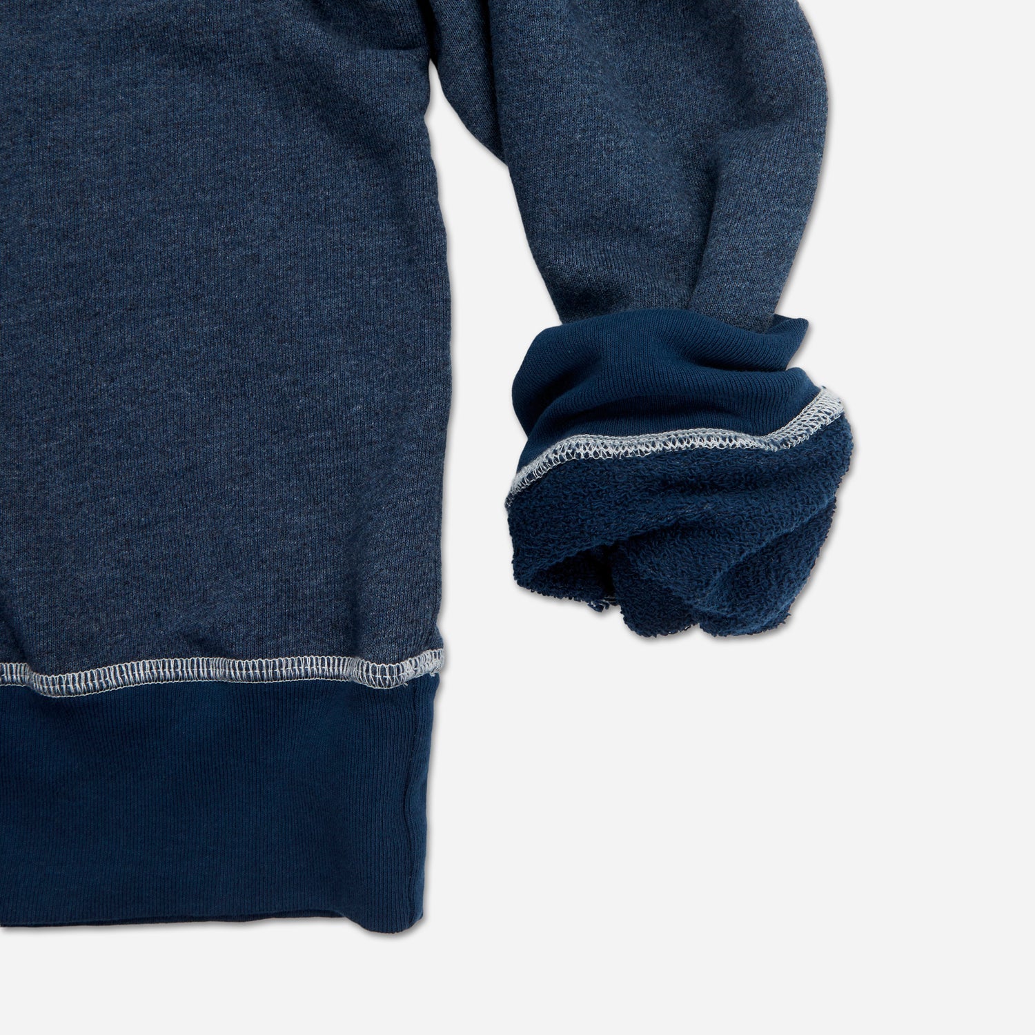 Ace Rivington Vintage Sweatshirt Navy Heather-Men's Sweatshirts-Brooklyn-Vancouver-Yaletown-Canada