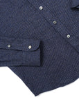 Outclass Shirt Tweed Flannel Indigo-Men's Shirts-Brooklyn-Vancouver-Yaletown-Canada