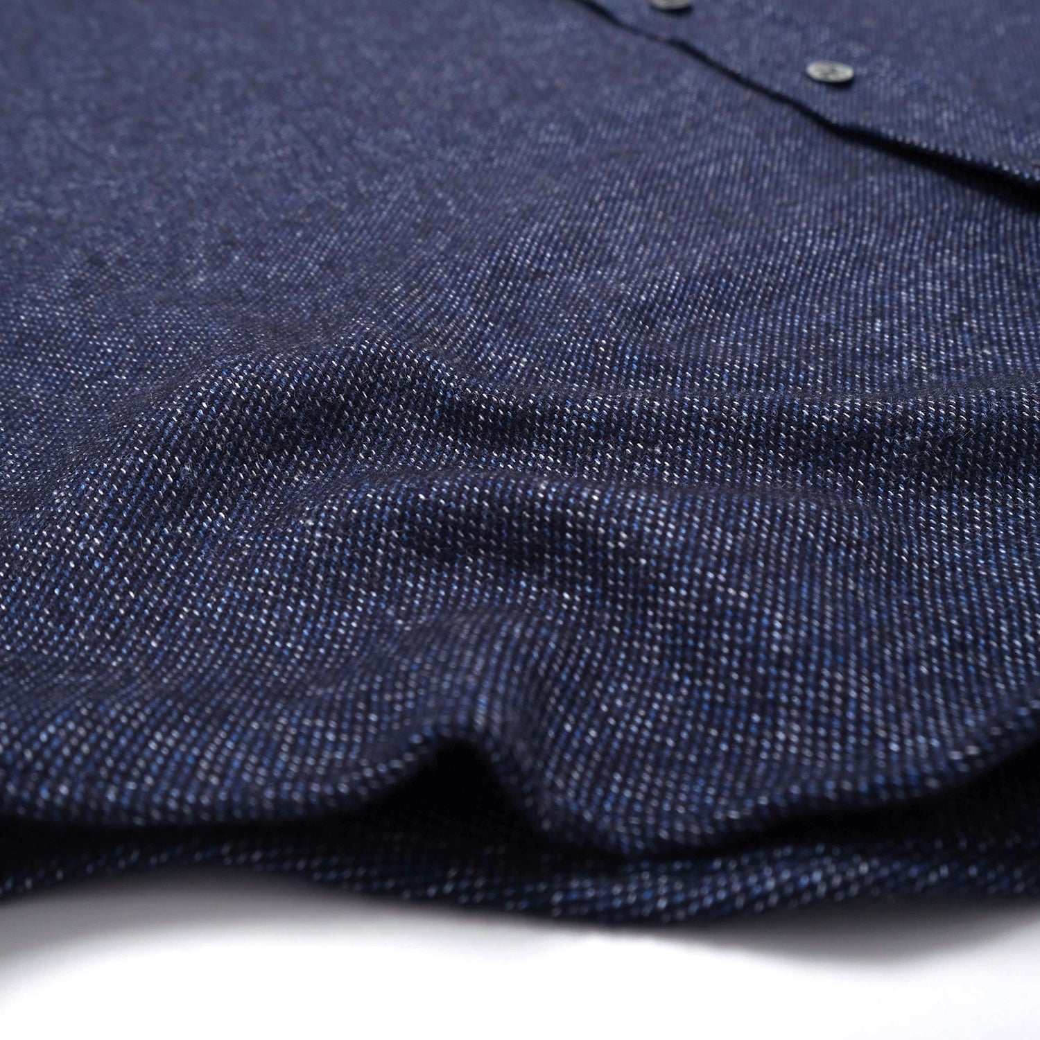 Outclass Shirt Tweed Flannel Indigo-Men&#39;s Shirts-Brooklyn-Vancouver-Yaletown-Canada