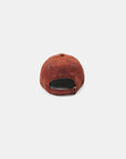 Dehen Ever Wax Canvas Baseball Cap Brick FW24-Men's Accessories-Brooklyn-Vancouver-Yaletown-Canada