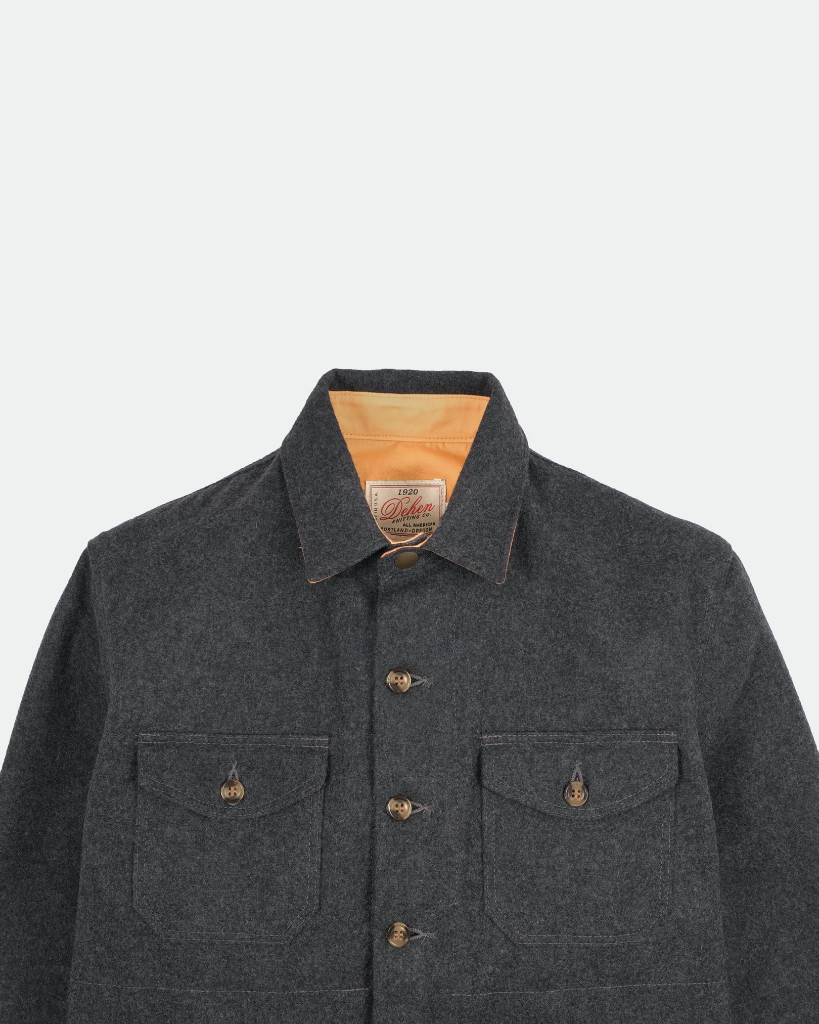 Dehen Over Shirt Crissman LW Charcoal FW24-Men&#39;s Jackets-Brooklyn-Vancouver-Yaletown-Canada