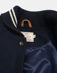 Dehen Varsity Jacket Dark Navy FW24-Men's Coats-Brooklyn-Vancouver-Yaletown-Canada