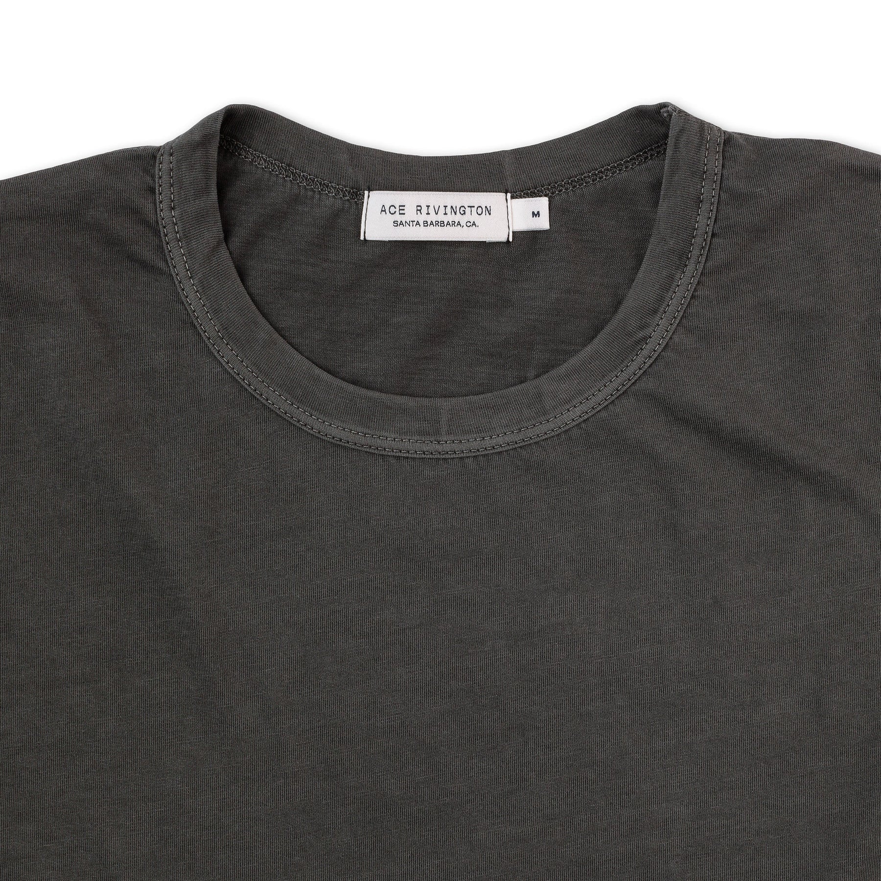 Ace Rivington Supima T Shirt SS Carbon-Men's T-Shirts-Brooklyn-Vancouver-Yaletown-Canada