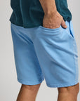 Easy Mondays Drawstring Short Washed Blue SS24-Men's Shorts-Brooklyn-Vancouver-Yaletown-Canada