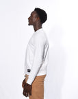 Frere Du Nord Long Sleeve T Shirt White-Men's T-Shirts-Brooklyn-Vancouver-Yaletown-Canada