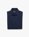 34 Heritage Shirt Structured Shirt Navy Blue-Men's Shirts-Brooklyn-Vancouver-Yaletown-Canada