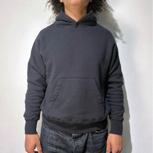 Edwin Hoodie Sweatshirt - Navy-Men's Sweatshirts-Brooklyn-Vancouver-Yaletown-Canada